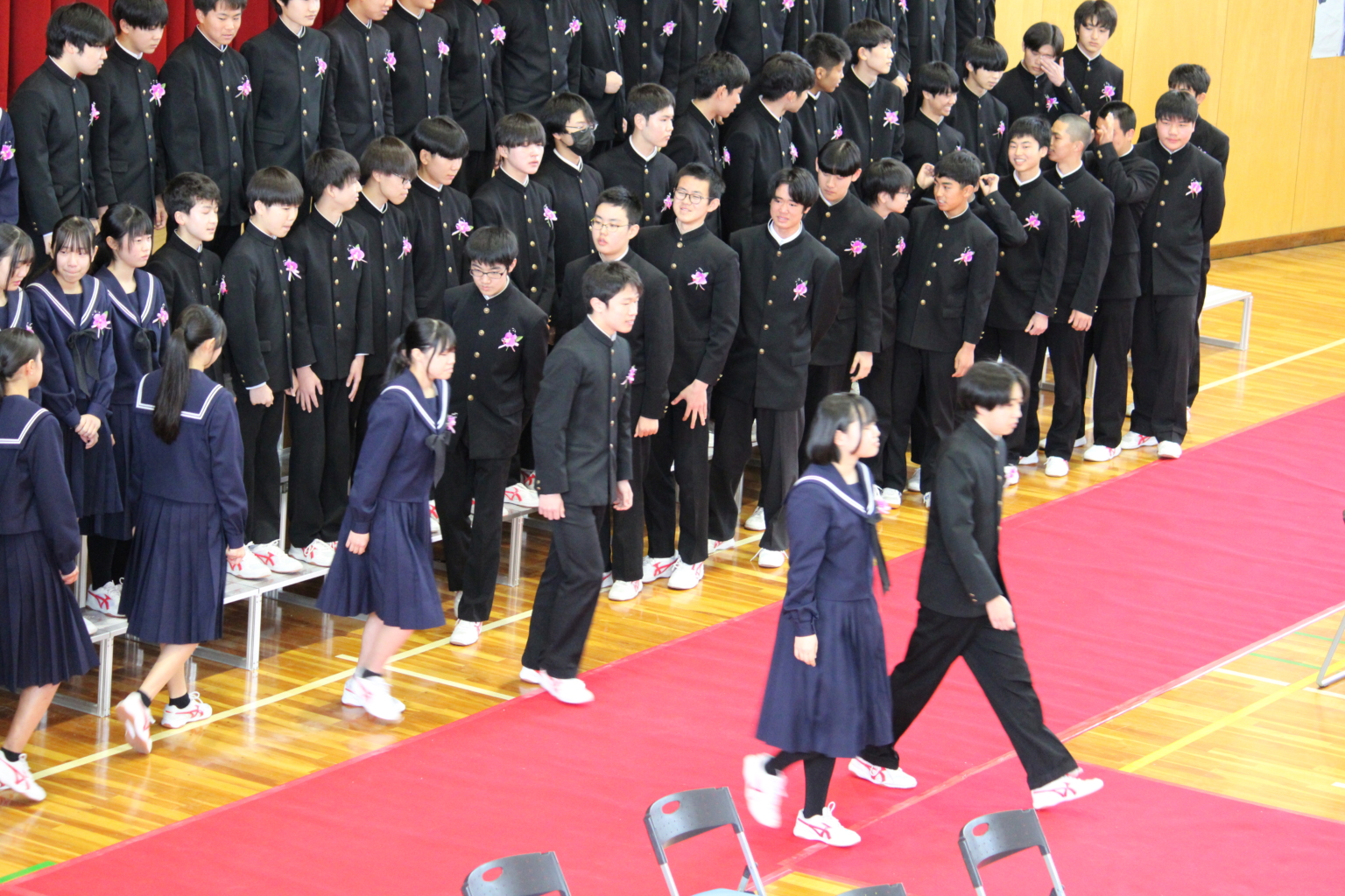 旅立ちの日 長久手市立長久手中学校